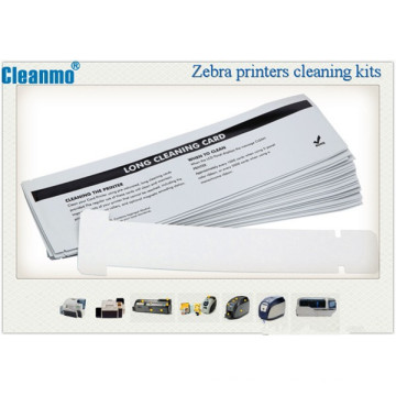 Zebra Long T Cleaning Cards Kit for id card printer clenaing - 50/Pack